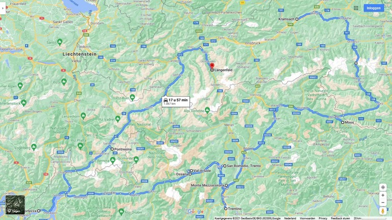 Rondreis door Dolomieten en Alpen